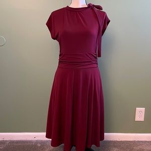 Burgundy Dress